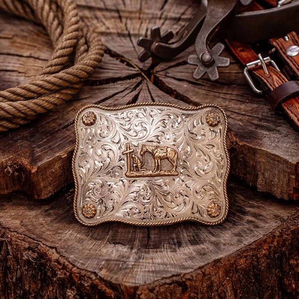 Cuero Belt Buckle